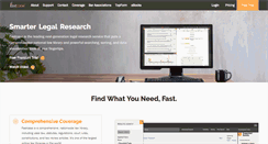 Desktop Screenshot of fastcase.com